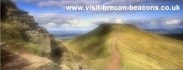 Tourist Information Guide for Walking in the Wye Valley and around the Brecon Beacons