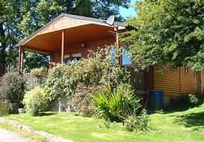Luxuriously appointed self-catering log cabin holidays with panoramic views of the Black Mountains and Wye Valley