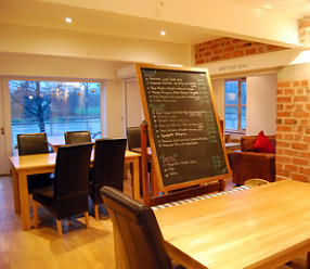 Situated on the banks of the River Wye at Glasbury Bridge is The River Café, Glasbury-on-wye, Hereford