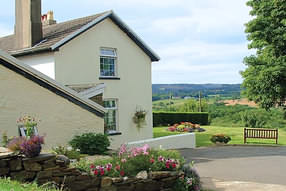 Wern Ganol Guest House, Wern Ganol Farm, Nelson, Mid Glamorgan set in its own grounds in the heart of the Welsh valleys and enjoying panoramic views of open countryside