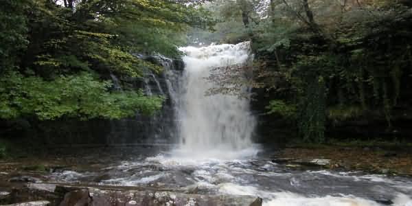 Blaen-y-Glyn waterfalls
