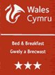 Visit Wales 3 Star Award