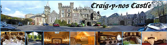 Craig-y-Nos Castle, Brecon Road, Pen-y-cae, Powys