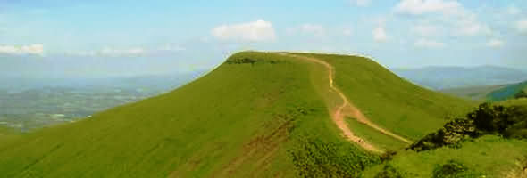 Pen y Fan, the highest point in southern Britain