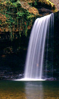 The Lady's Falls in the Brecon Beacons